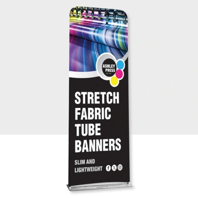  Stretch Fabric Tube Banners Icon