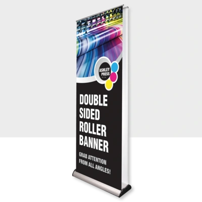  Double Roller Banner Icon