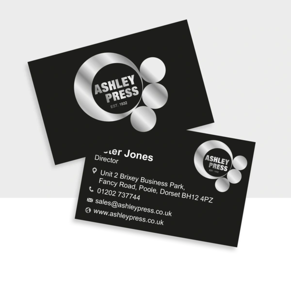  Foiled Business Cards Icon